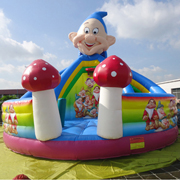 inflatable clown slides